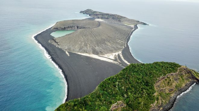 O misterioso lodo encontrado em ilha ‘recém-nascida’ do Pacífico que intriga a Nasa